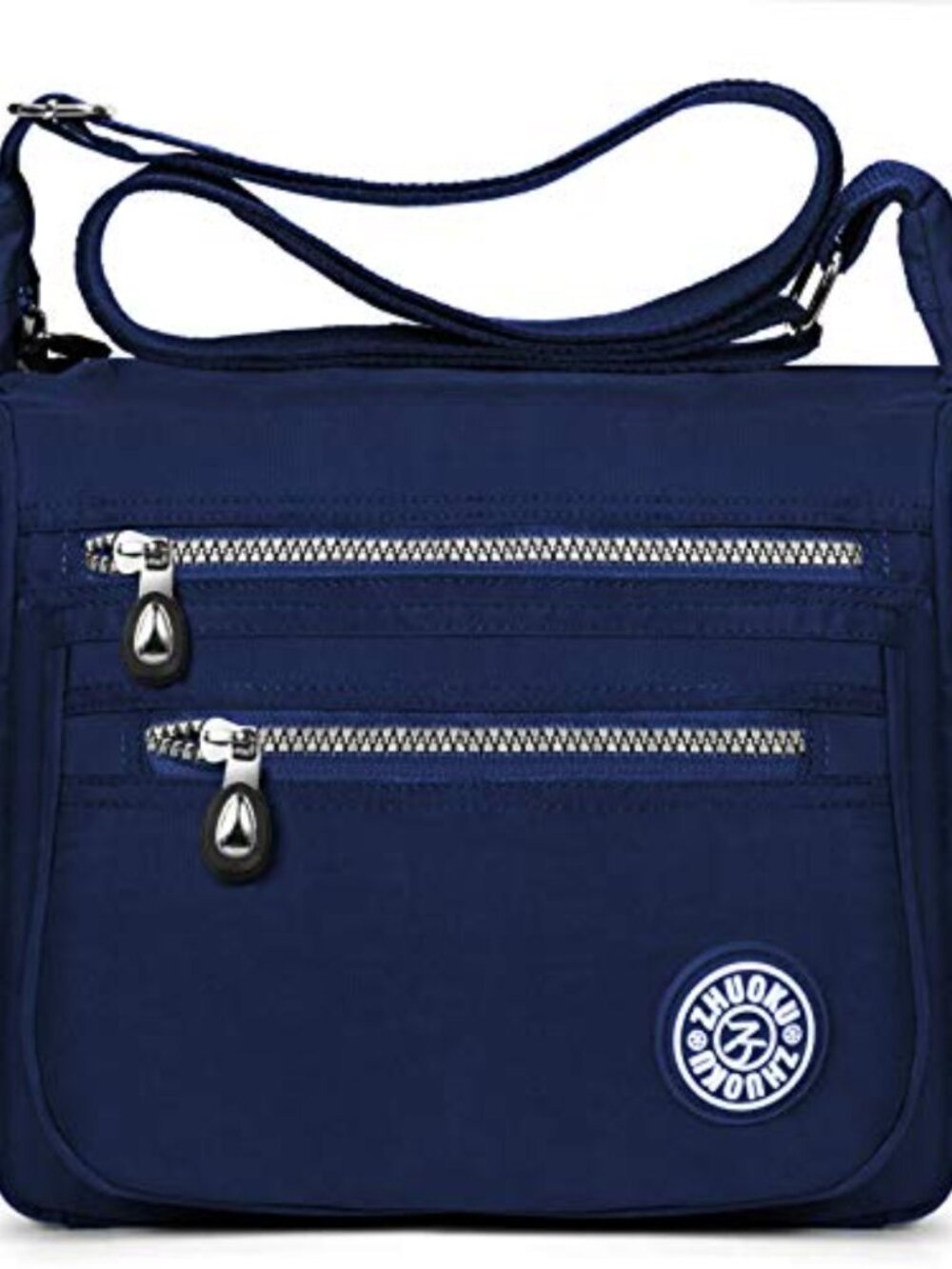 Nylon Shoulder Bag Waterproof Crossbody Purse Travel Messenger Bag
